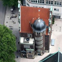 Blick von St.Petri in Hamburg